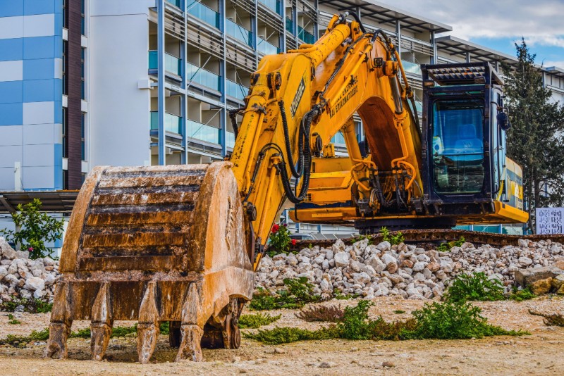 Excavator display
