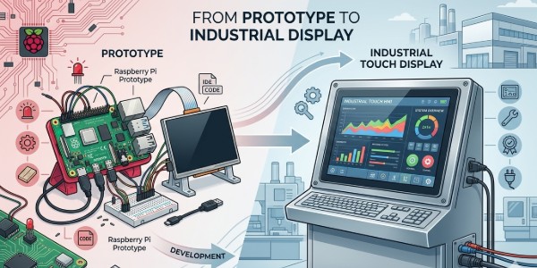 From Raspberry Pi Prototype to Industrial Touch Display