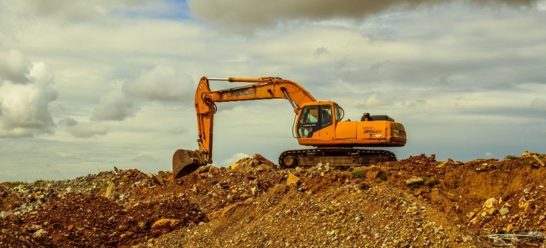 Excavator Touch Display