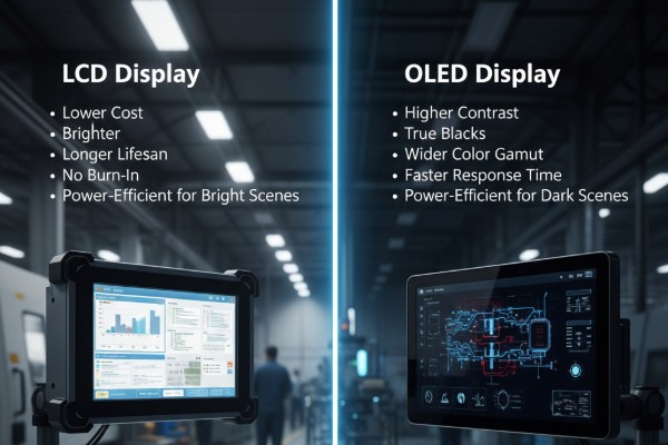 LCD vs OLED Display: Which Is Better for Industrial Applications?