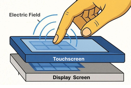 How Does a Touchscreen Know Where You Touched?