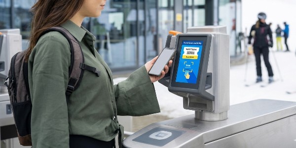  Access Control Gate Display Module