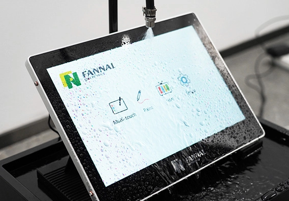 waterproof touch screen