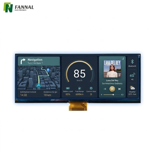 10.25 " In-Cell Touch Display 1920×720 | Automotive Display