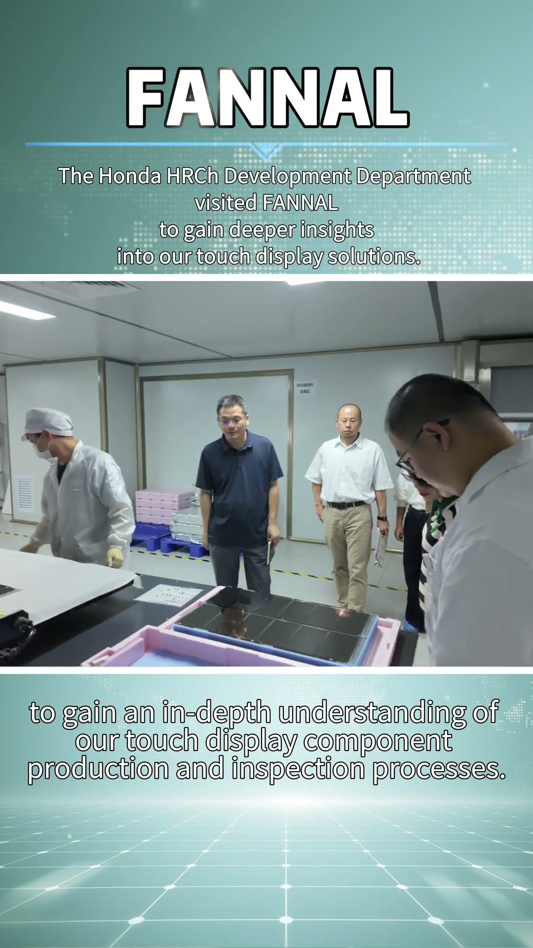 Honda HRCh × FANNAL | Partnership in Touch Display Technology