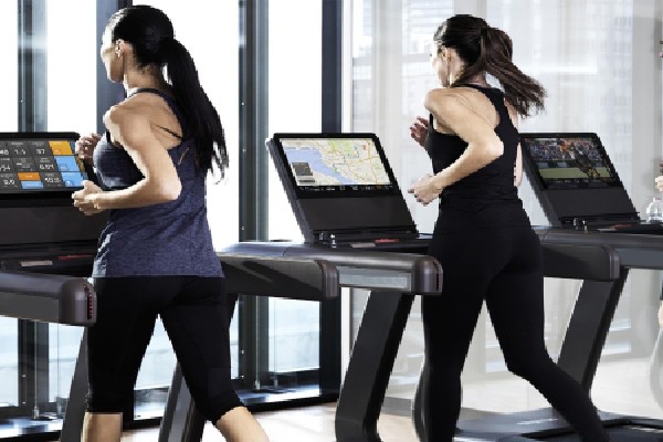 Fintness Equipment display