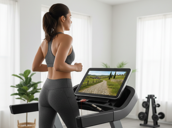 Why Gyms Require Industrial Displays, Not Consumer Tablets