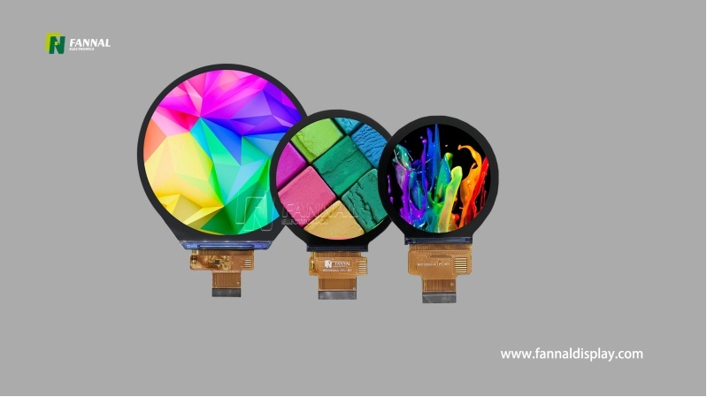 How Do Round TFT Displays Differ from Traditional Models?