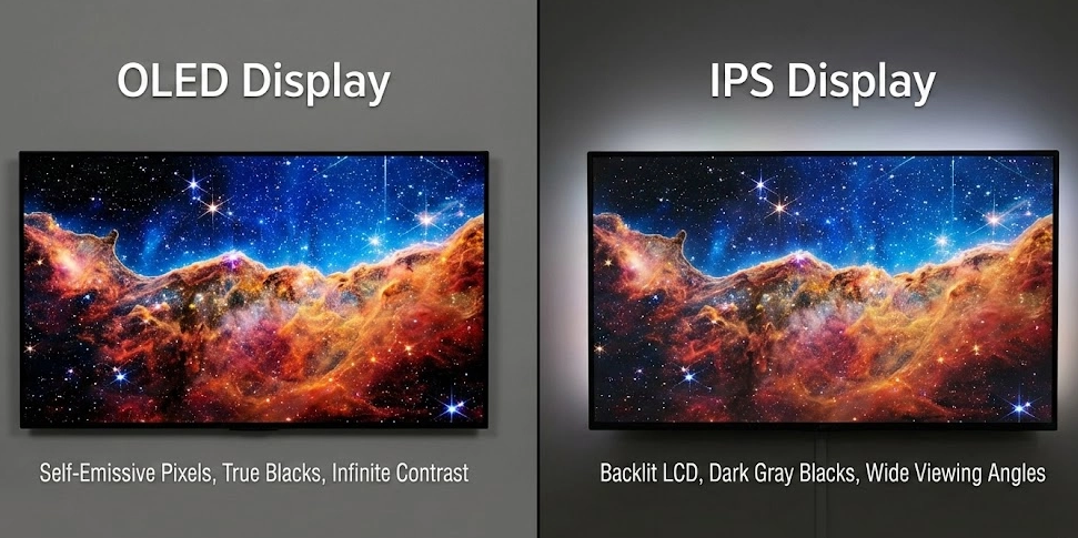 OLED vs IPS Display: What is the Difference?