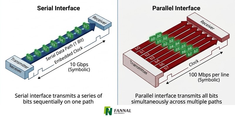 Parallele vs. serielle Schnittstelle: Kommunikationsmethoden verstehen