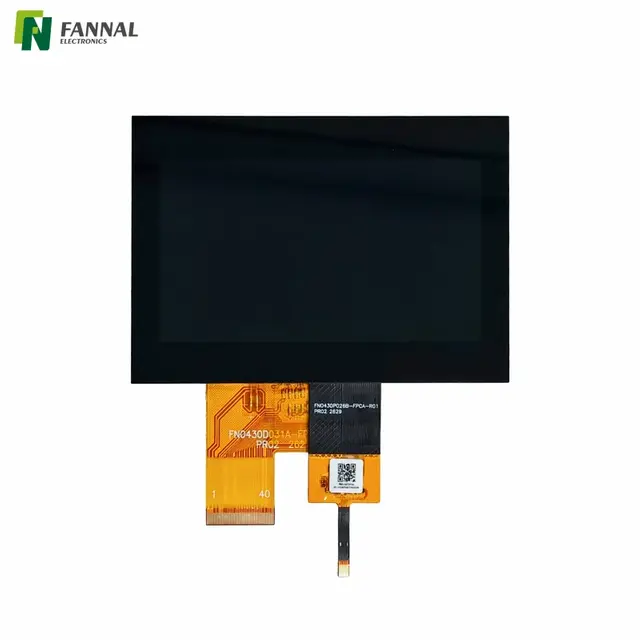 4.3 Inch 800&times;480 Touch Display | Optical Bonding, LVDS