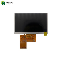4.3 Inch High Brightness IPS TFT LCD Module with LVDS Interface