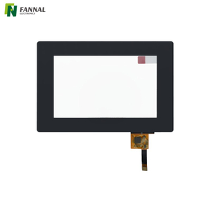 5 Inch G+G Capacitive Touch Panel with Chemically Strengthened Glass