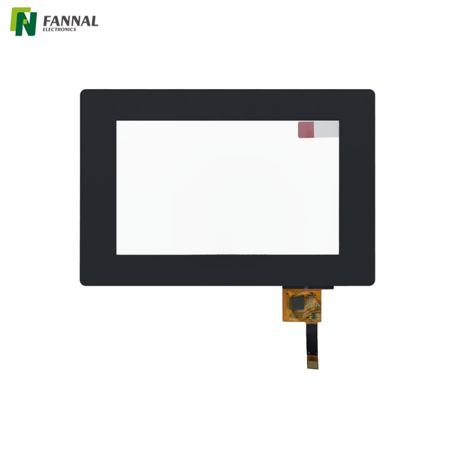Pannello touch capacitivo G+G da 5 pollici con vetro rinforzato chimicamente