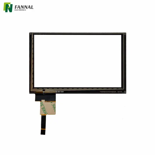 5 Inch Capacitive Touch Panel | G+G, 7H, Wide Temperature