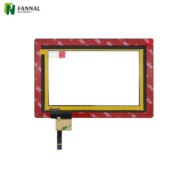 Pannello touch capacitivo G+G da 5 pollici con vetro rinforzato chimicamente