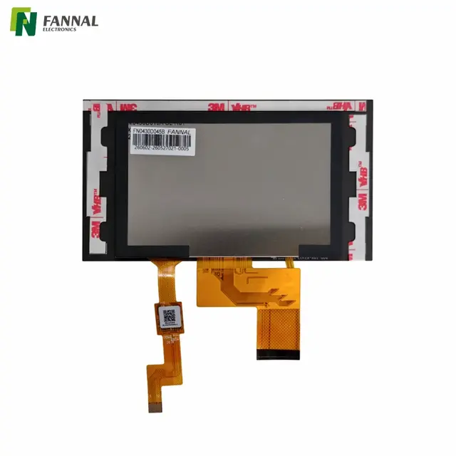 4.3 Inch Optical Bonded Touch Display | 630 nits, OCA