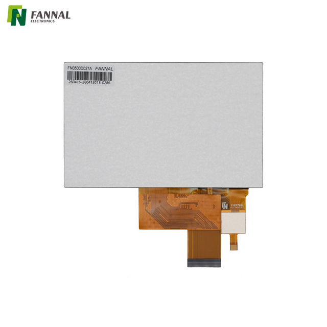 5-Zoll-Industrie-Touch-Display | 800&times;480 RGB TFT mit PCAP Touch