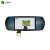 8 Inch Wide Aspect Touch Display with Rounded Corner Cover Glass